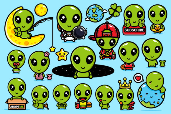 Download Cute Alien Design - Alien design Collection