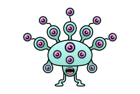 Download Angry Illustration Alien Design Kawaii - Alien design Collection