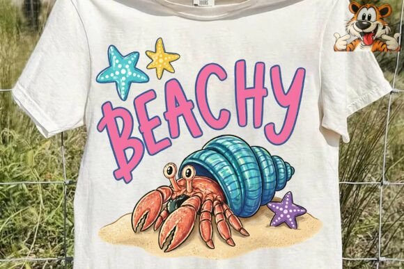 Download Beachy Hermit Crab PNG Clipart Design - Clipart design Collection